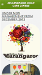 Mobile Screenshot of marangaroochildcarecentre.com